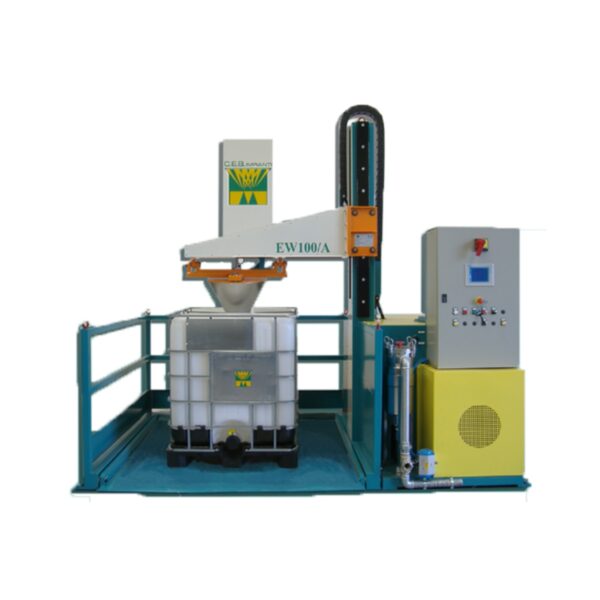 Automatic High-Pressure Cleaning Machine for Mobile Tanks and IBCs